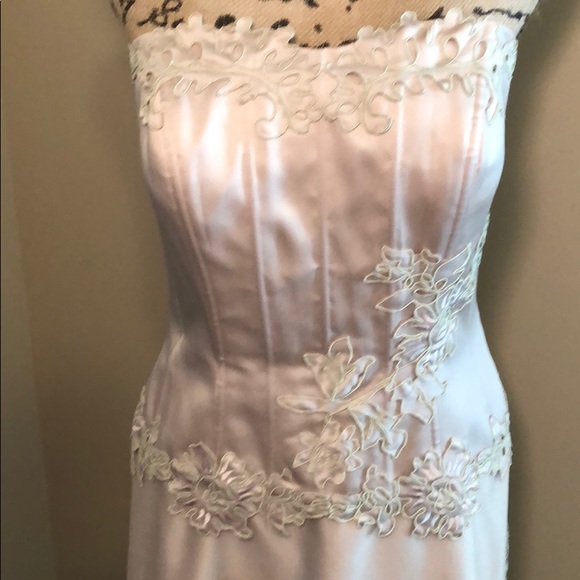 Beautiful Jovani size 10 formal gown wedding dress - Picture 1 of 5